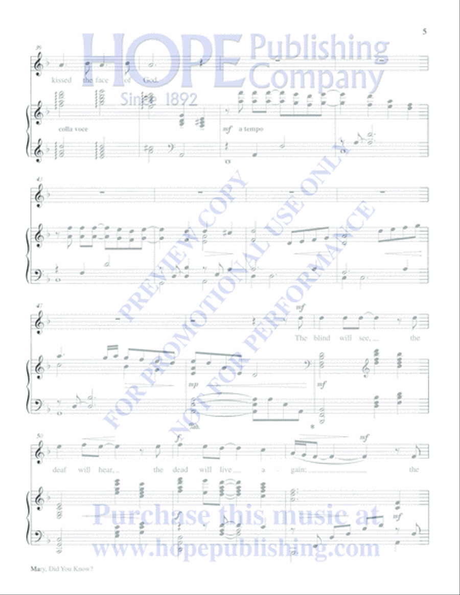 Seven Sacred Vocal Solos High Voice scores gallery preview page 8