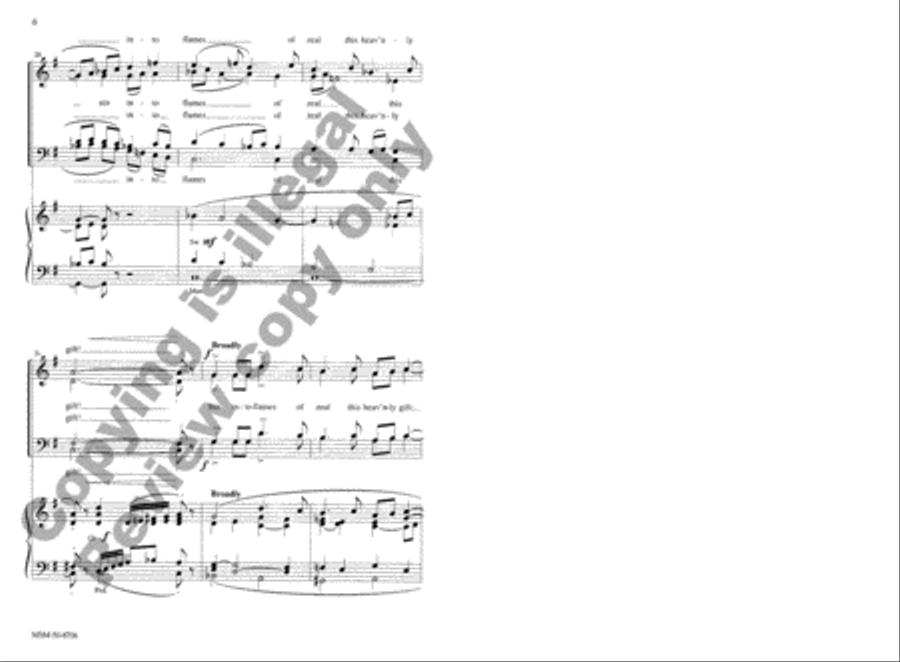 Strong, Loving, and Wise 4-Part scores gallery preview page 5