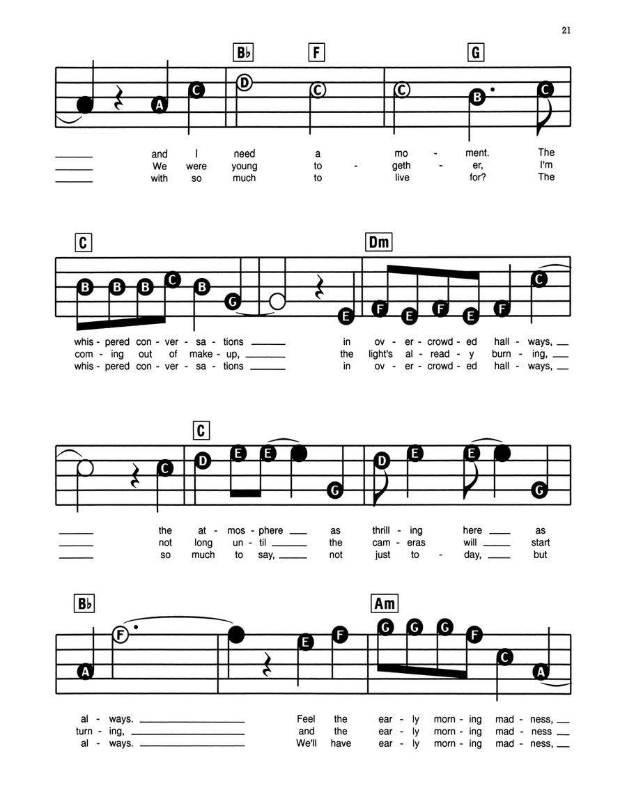 As If We Never Said Goodbye (from Sunset Boulevard) Electronic Keyboard scores gallery preview page 2