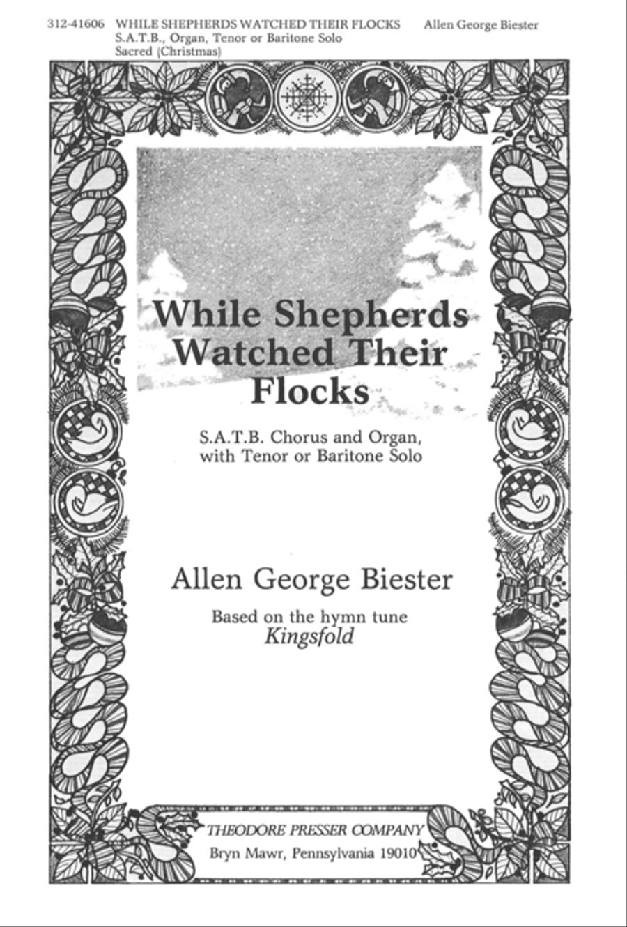 Book cover for While Shepherds Watched Their Flocks