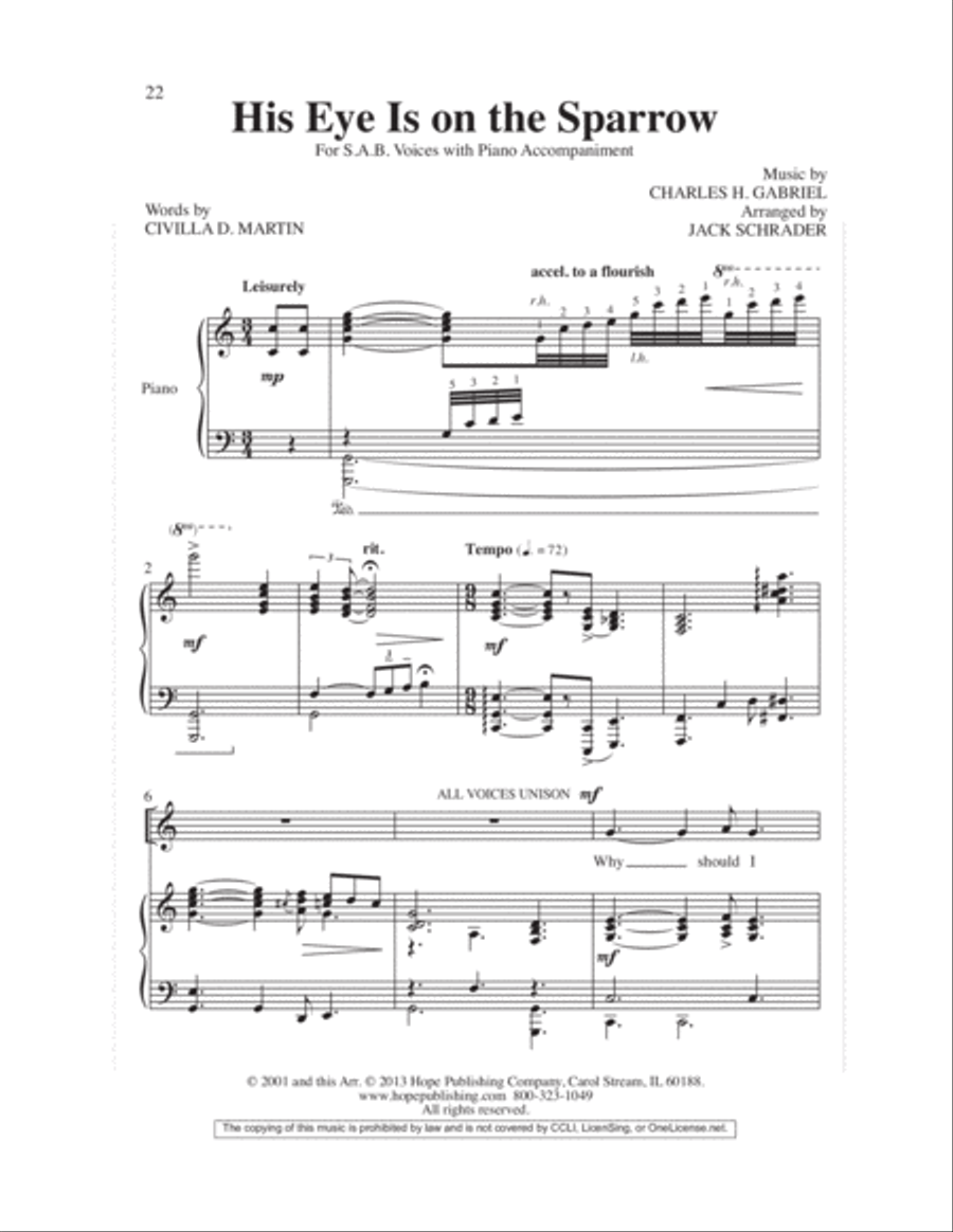 Easy Anthems, Vol. 3 Easy Anthems, Vol. 3 3-Part scores gallery preview page 25