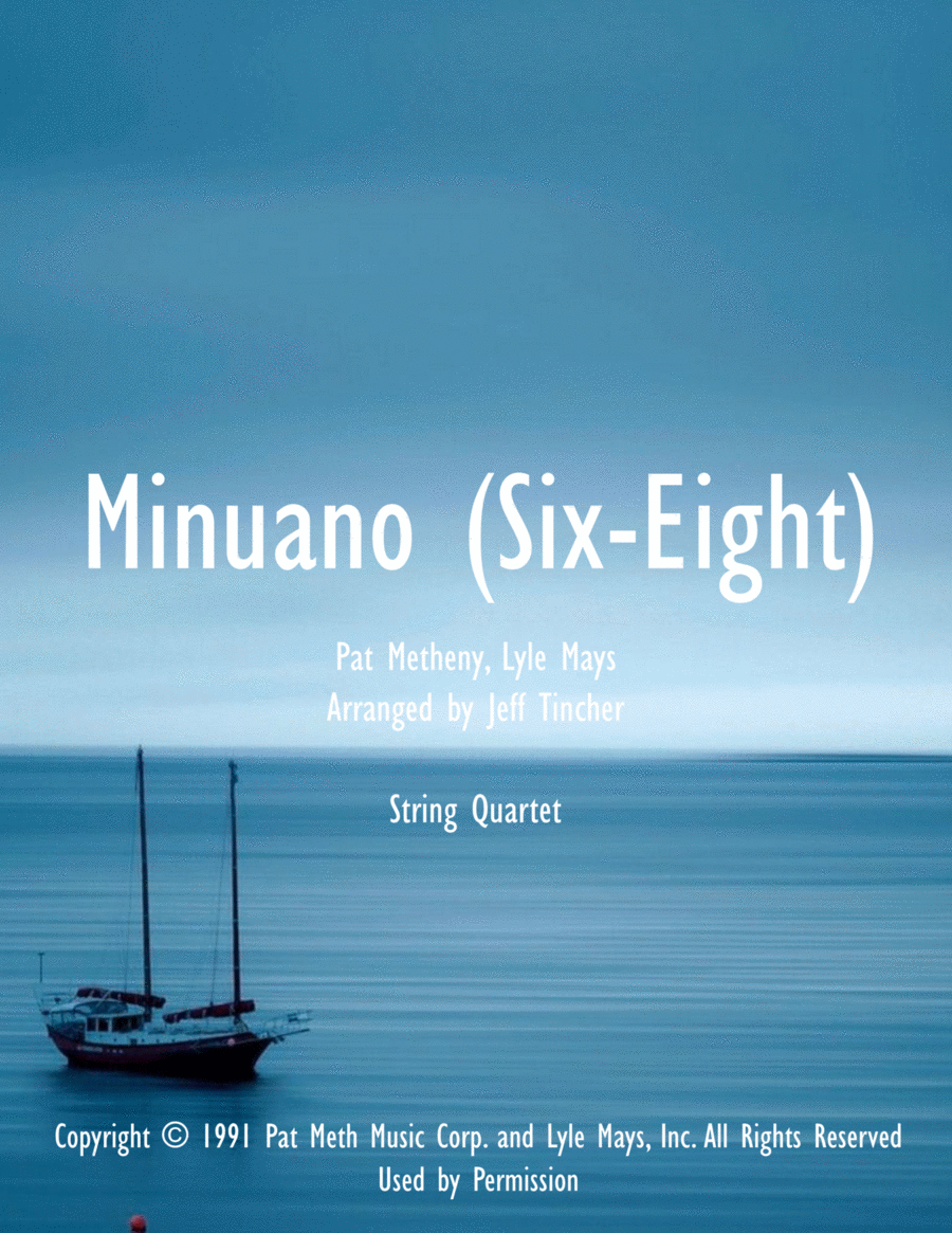Minuano (Six-Eight) Minuano (Six-Eight) String Quartet scores gallery preview page 1