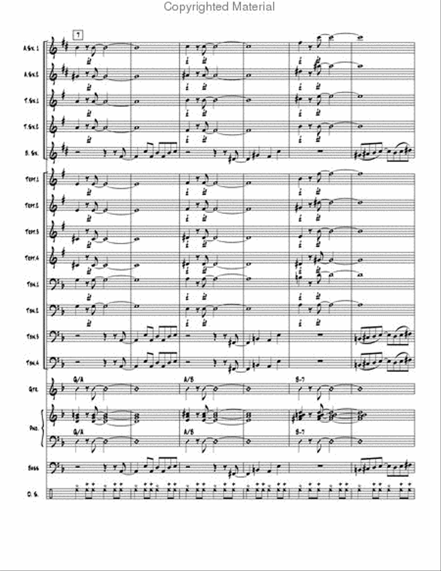 Nerve Damage Jazz Ensemble scores gallery preview page 4