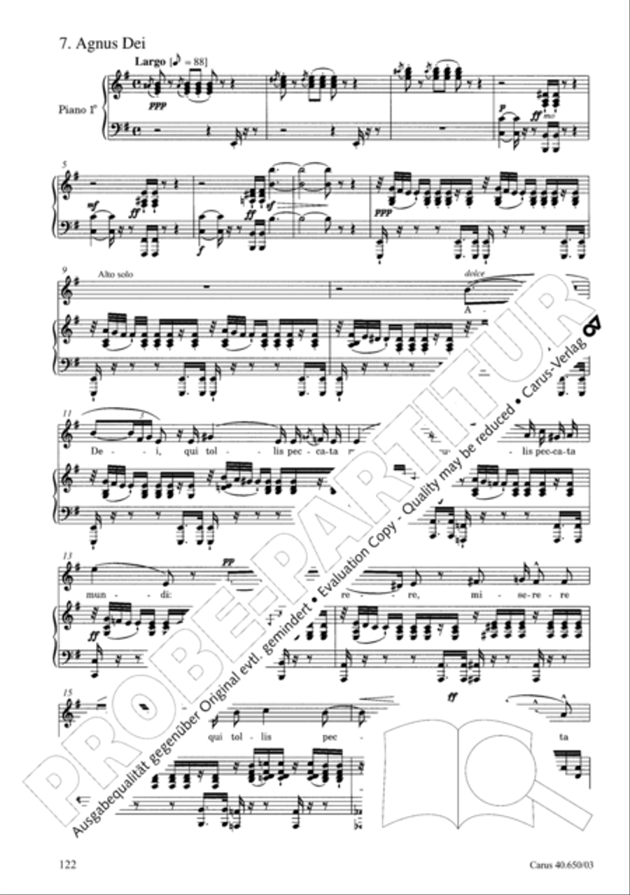 Petite Messe solennelle Petite Messe solennelle 4-Part scores gallery preview page 125