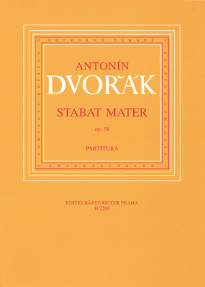 Book cover for Stabat Mater, op. 58