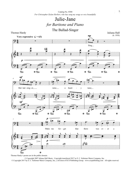 Julie-Jane: The Ballad Singer (Downloadable)