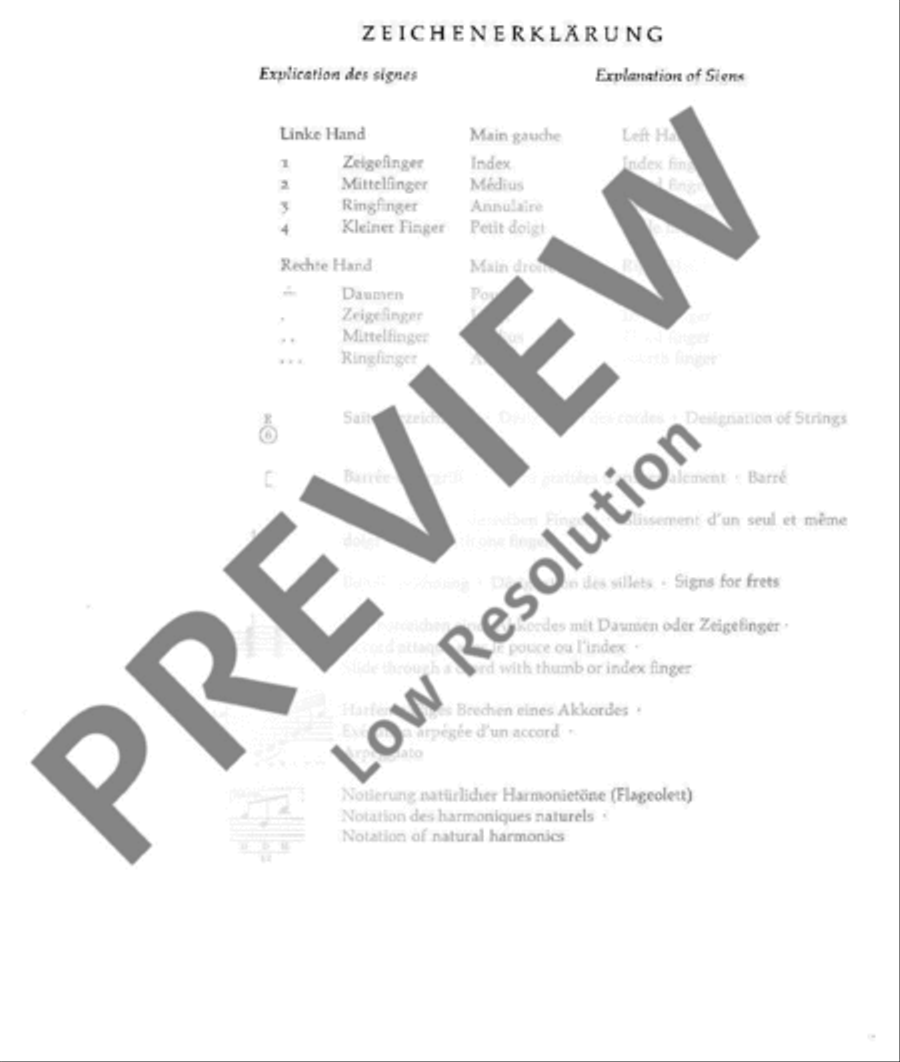 Preliminary Studies Classical Guitar scores gallery preview page 4