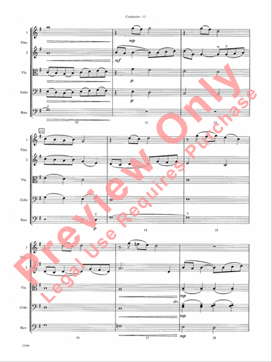 Classics for Contest Classics for Contest String Orchestra scores gallery preview page 12
