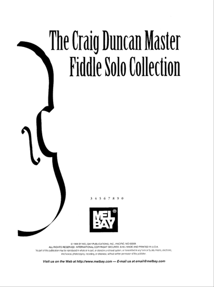 The Craig Duncan Master Fiddle Solo Collection Violin scores gallery preview page 7