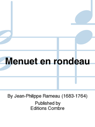 Book cover for Menuet en rondeau