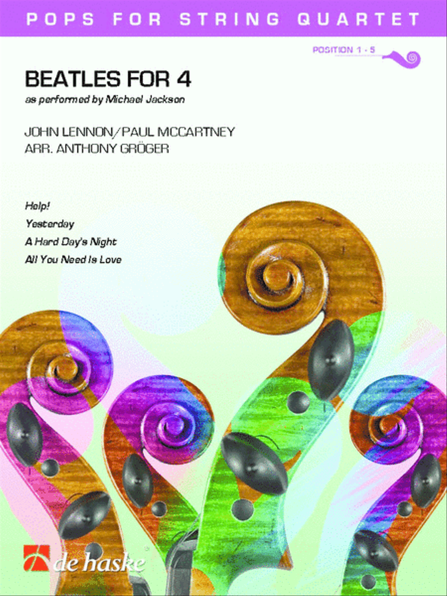 Beatles for 4 String Quartet scores gallery preview page 1