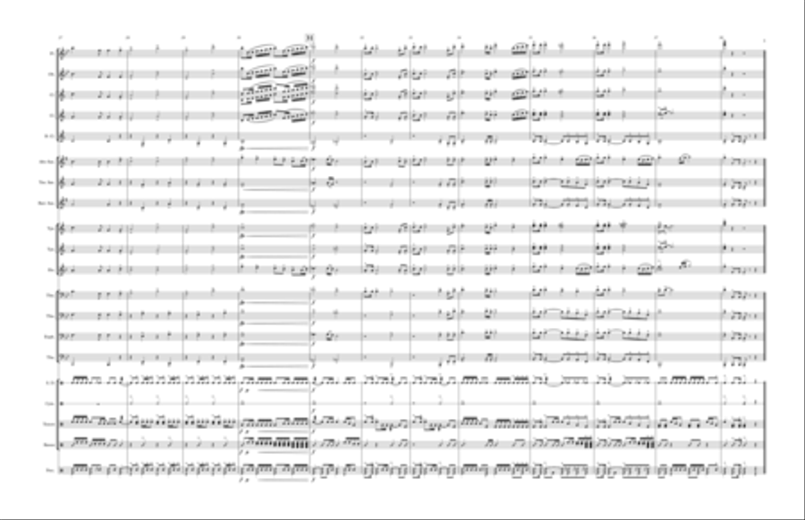 America the Beautiful - for Marching Band (or concert band) Concert Band scores gallery preview page 3