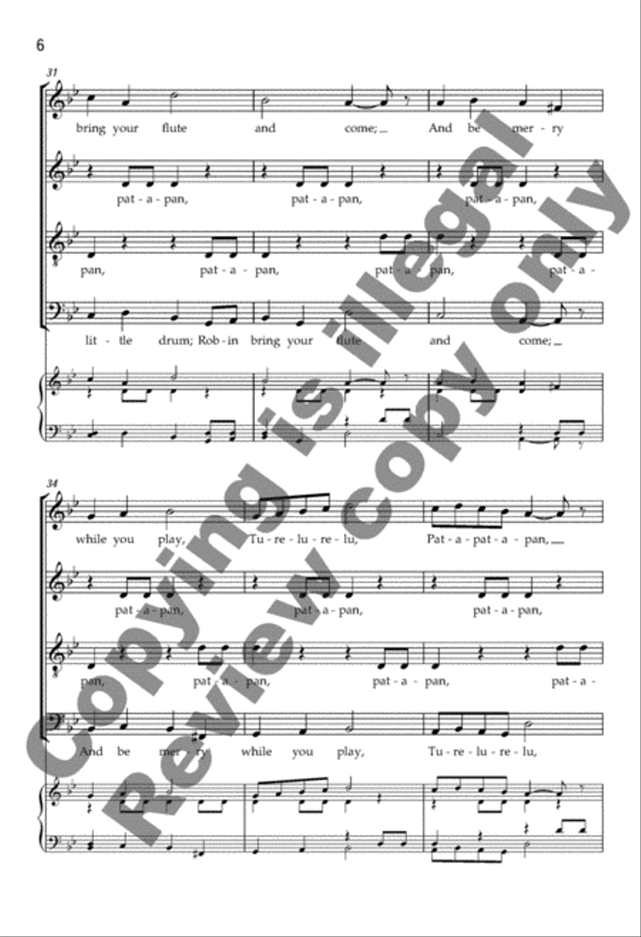 Pat-a-pan 4-Part scores gallery preview page 19