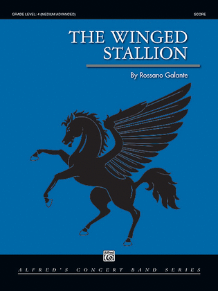 Book cover for The Winged Stallion