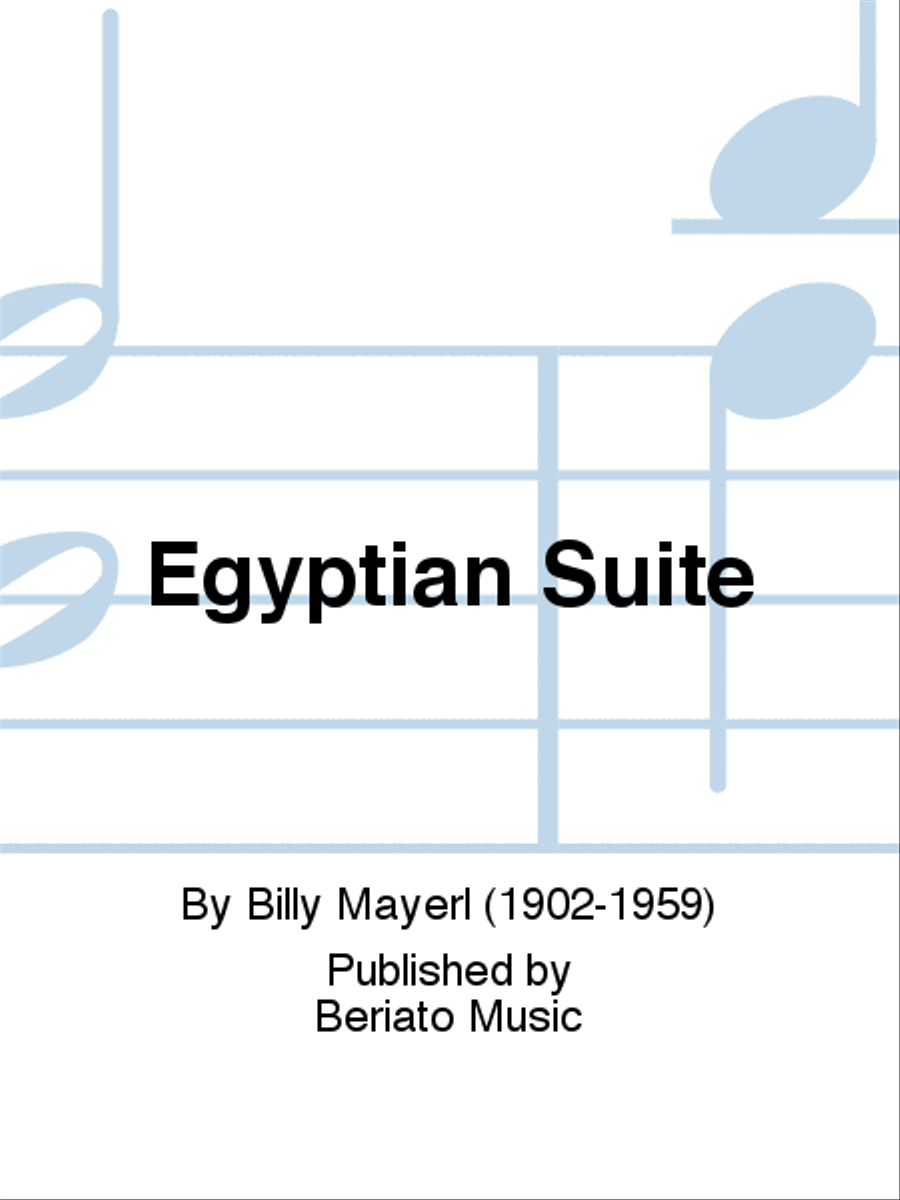 Egyptian Suite Piano Solo scores gallery preview page 1