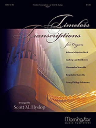 Book cover for Timeless Transcriptions for Organ