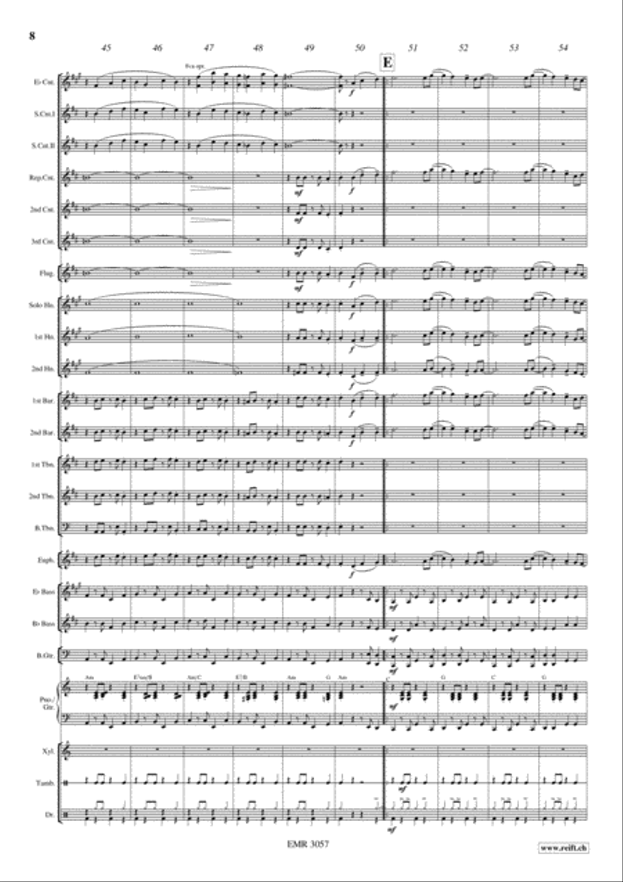 Nathalie Brass Band scores gallery preview page 9