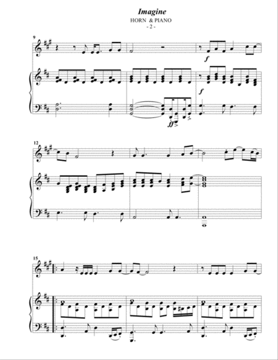 Imagine Horn scores gallery preview page 2