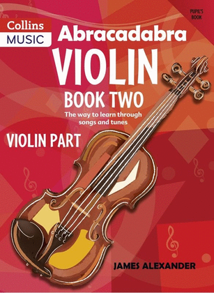 Book cover for Abracadabra Violin Book 2