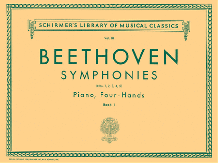 Symphonies – Book 1 (1–5) Piano Duet scores gallery preview page 1