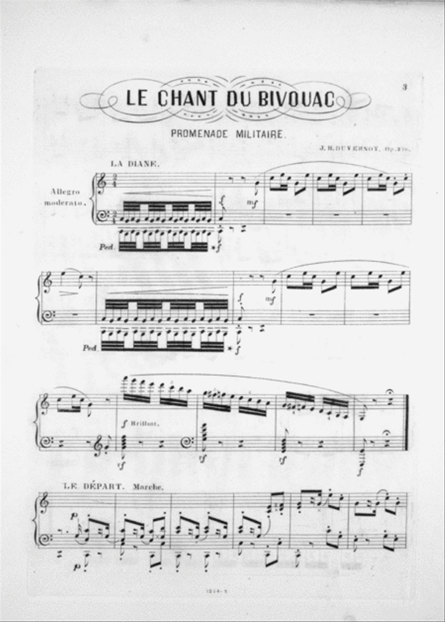 le Chant du Bivouac Bugle scores gallery preview page 3