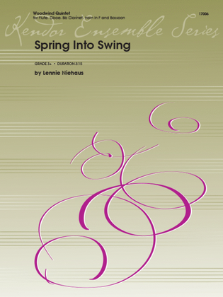 Book cover for Spring Into Swing