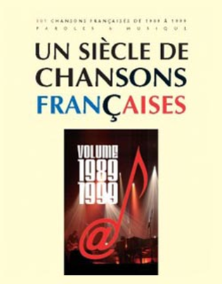 Book cover for Un siecle de chansons francaises 1989-1999
