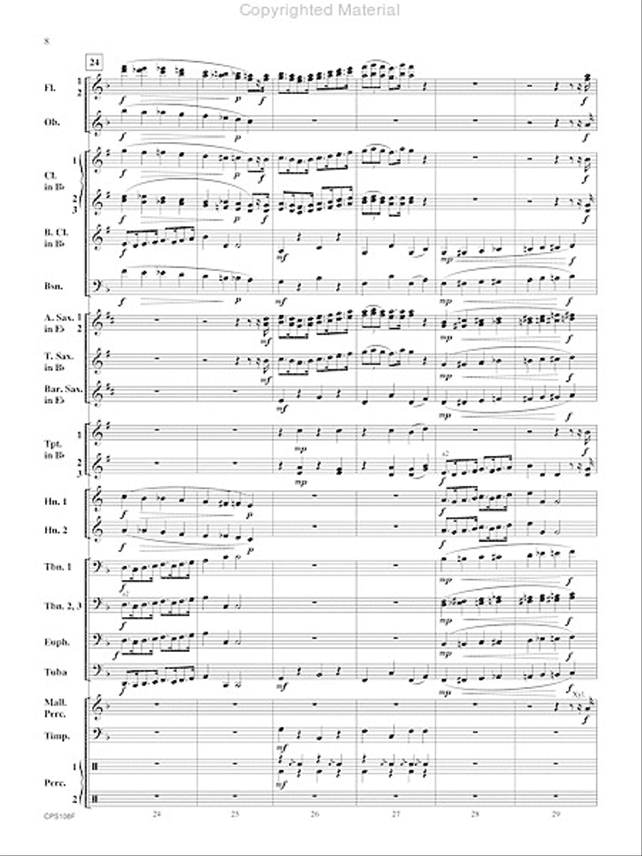 Aisling Gaelach Aisling Gaelach Concert Band scores gallery preview page 9