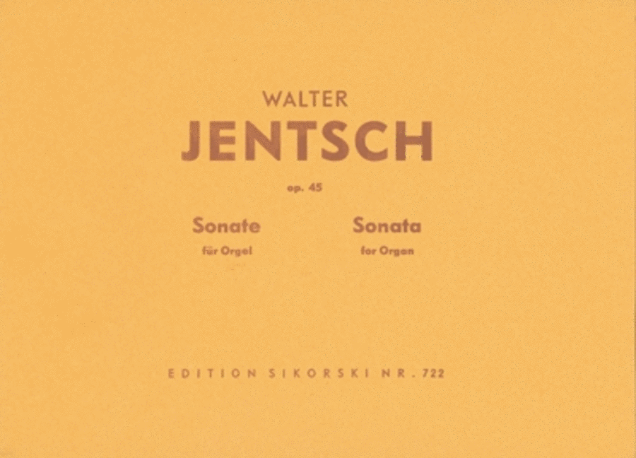 Sonata For Organ Op. 45