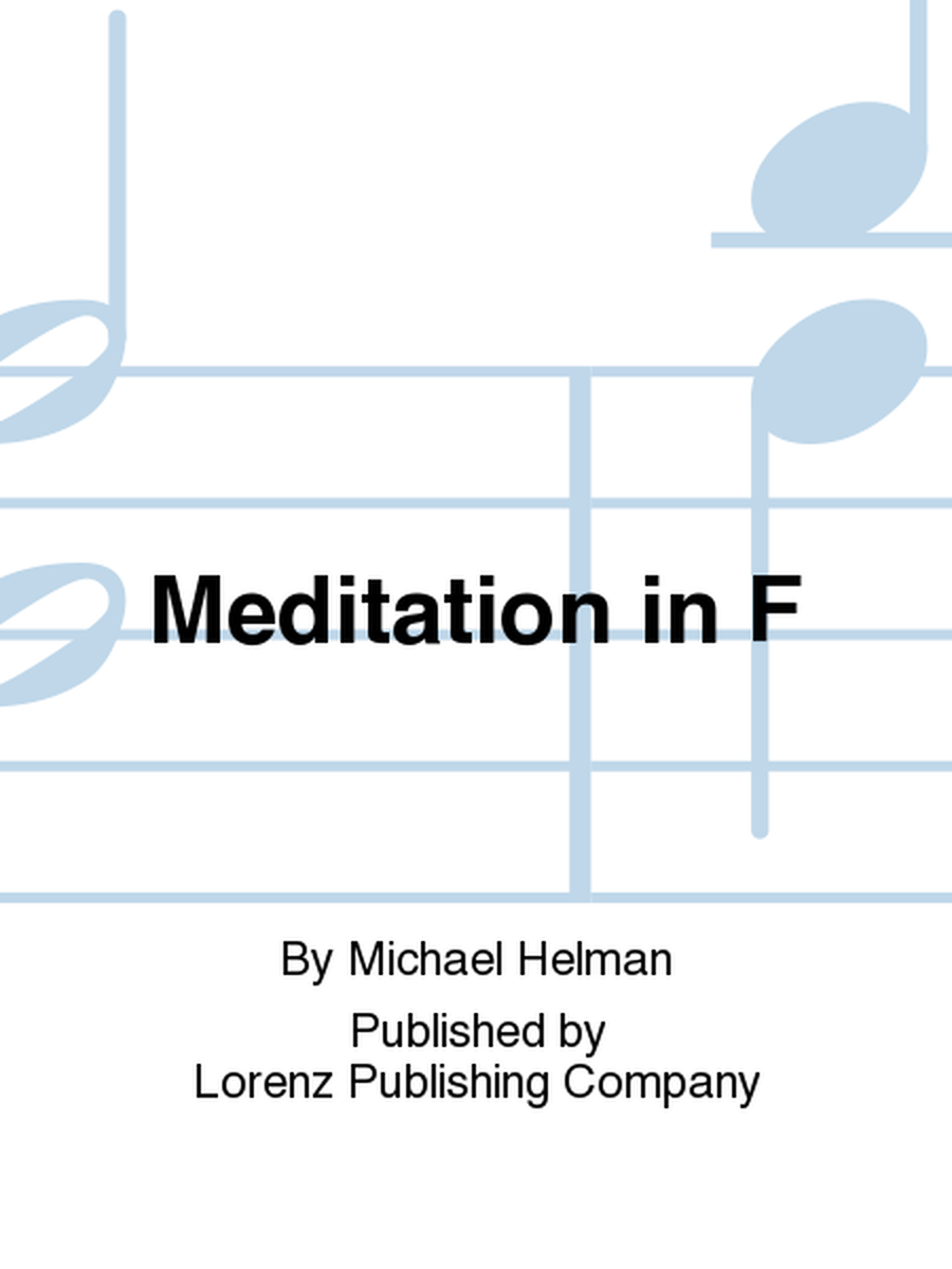 Meditation in F