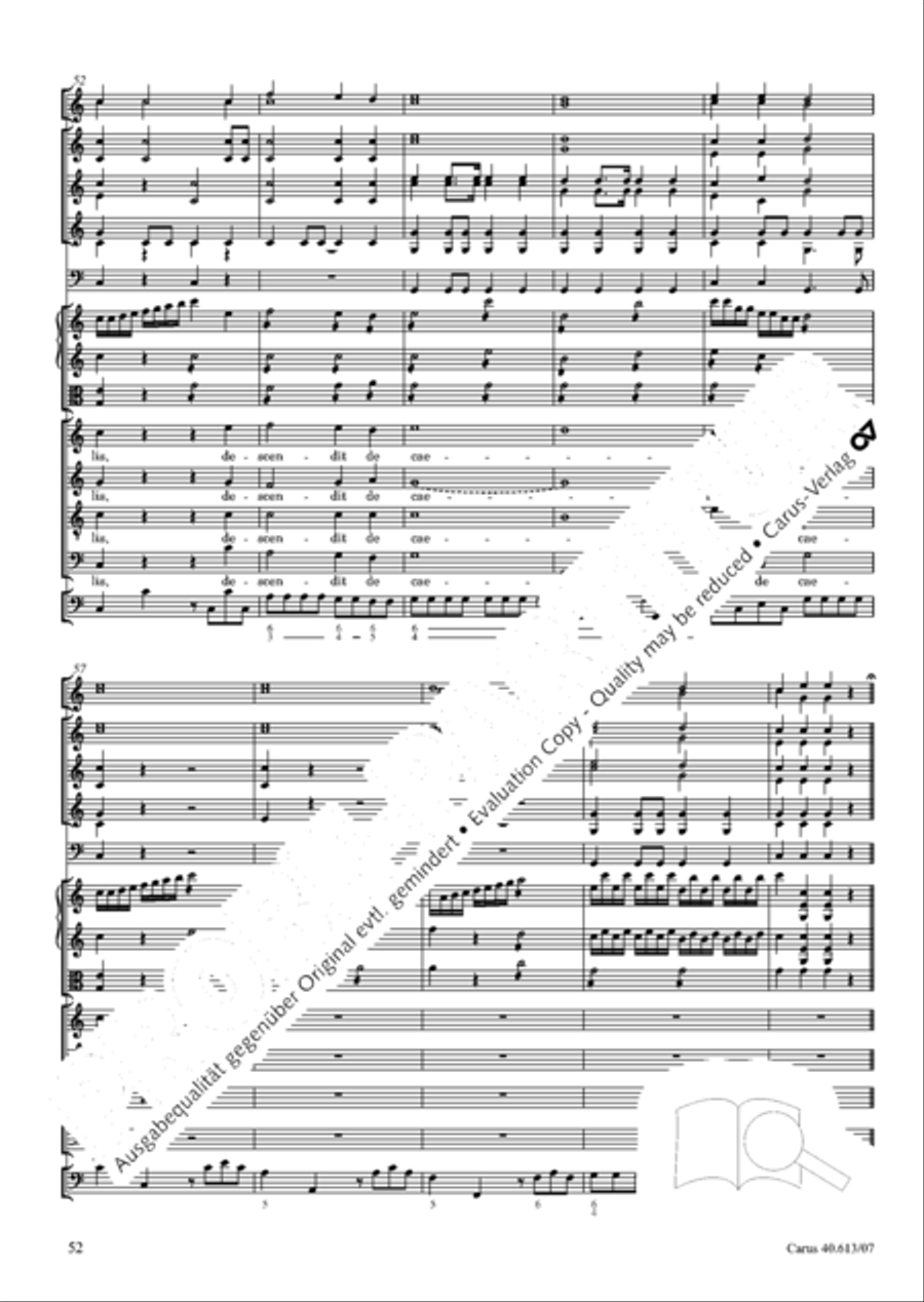 Mass in C (Missa in C) Mass in C (Missa in C) 4-Part scores gallery preview page 59