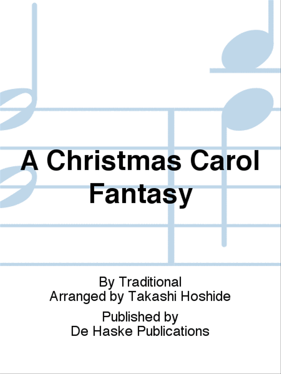 A Christmas Carol Fantasy Concert Band scores gallery preview page 1