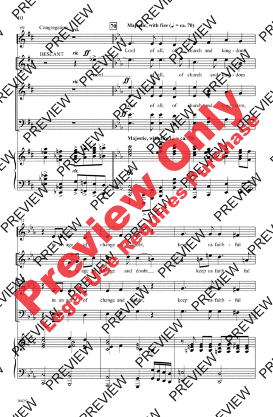 God Is Here God Is Here 4-Part scores gallery preview page 10