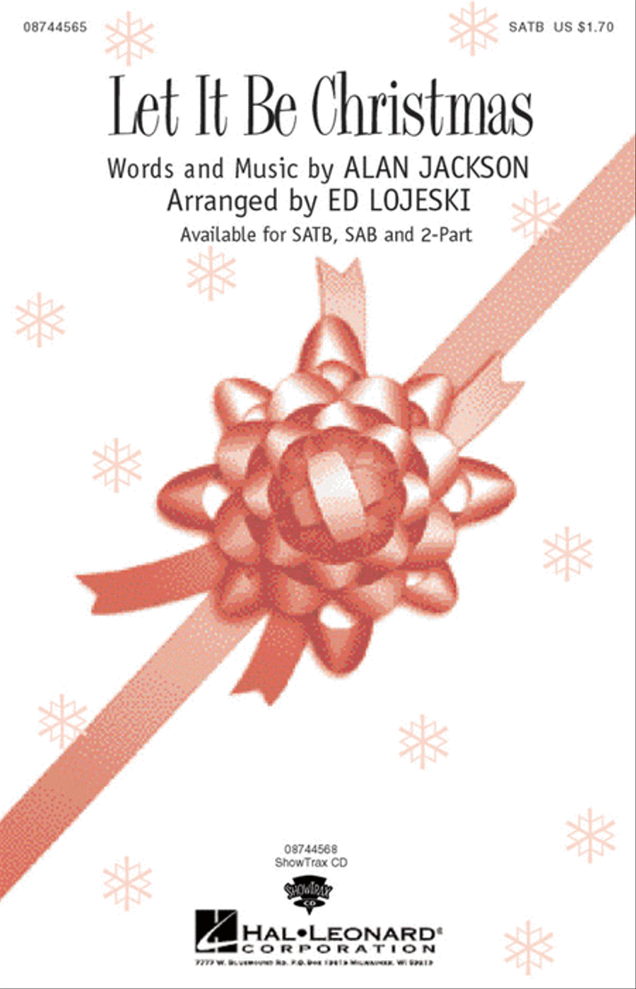 Let It Be Christmas 4-Part scores gallery preview page 1