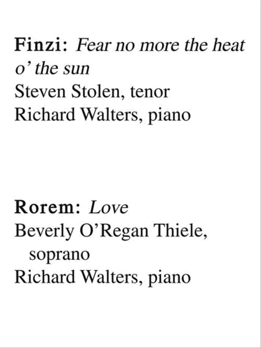 Art Song in English – 50 Songs by 21 American and British Composers Voice Solo scores gallery preview page 7