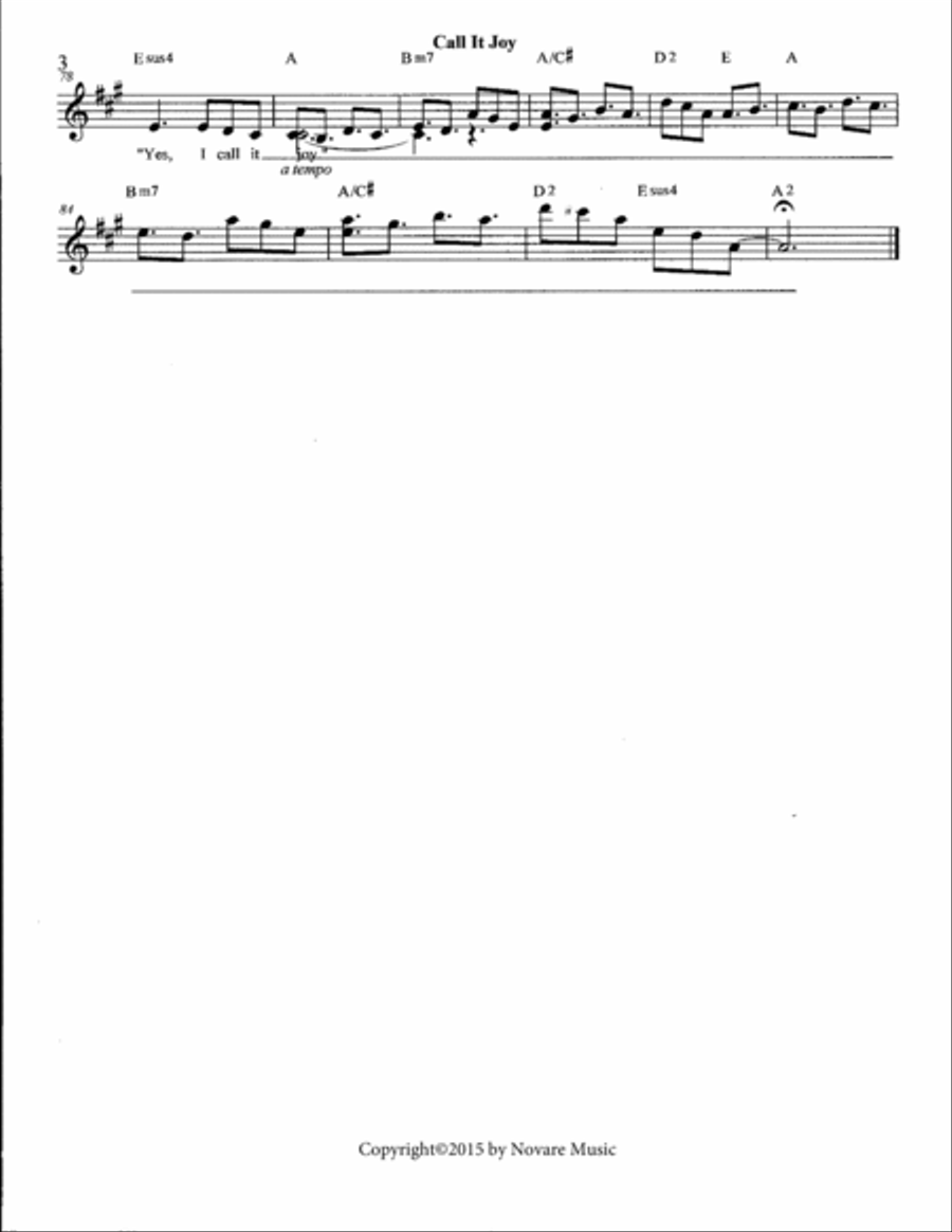 Call It Joy Voice scores gallery preview page 4