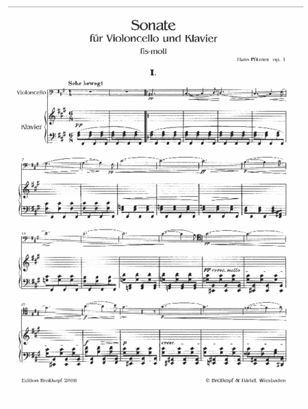Sonata in F minor Op. 1