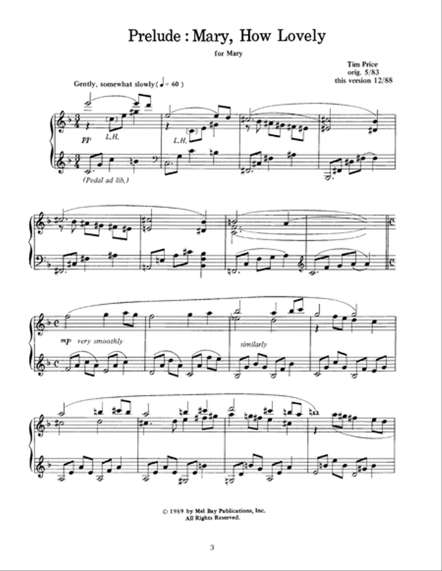 Wedding Music for Piano Wedding Music for Piano Piano scores gallery preview page 4