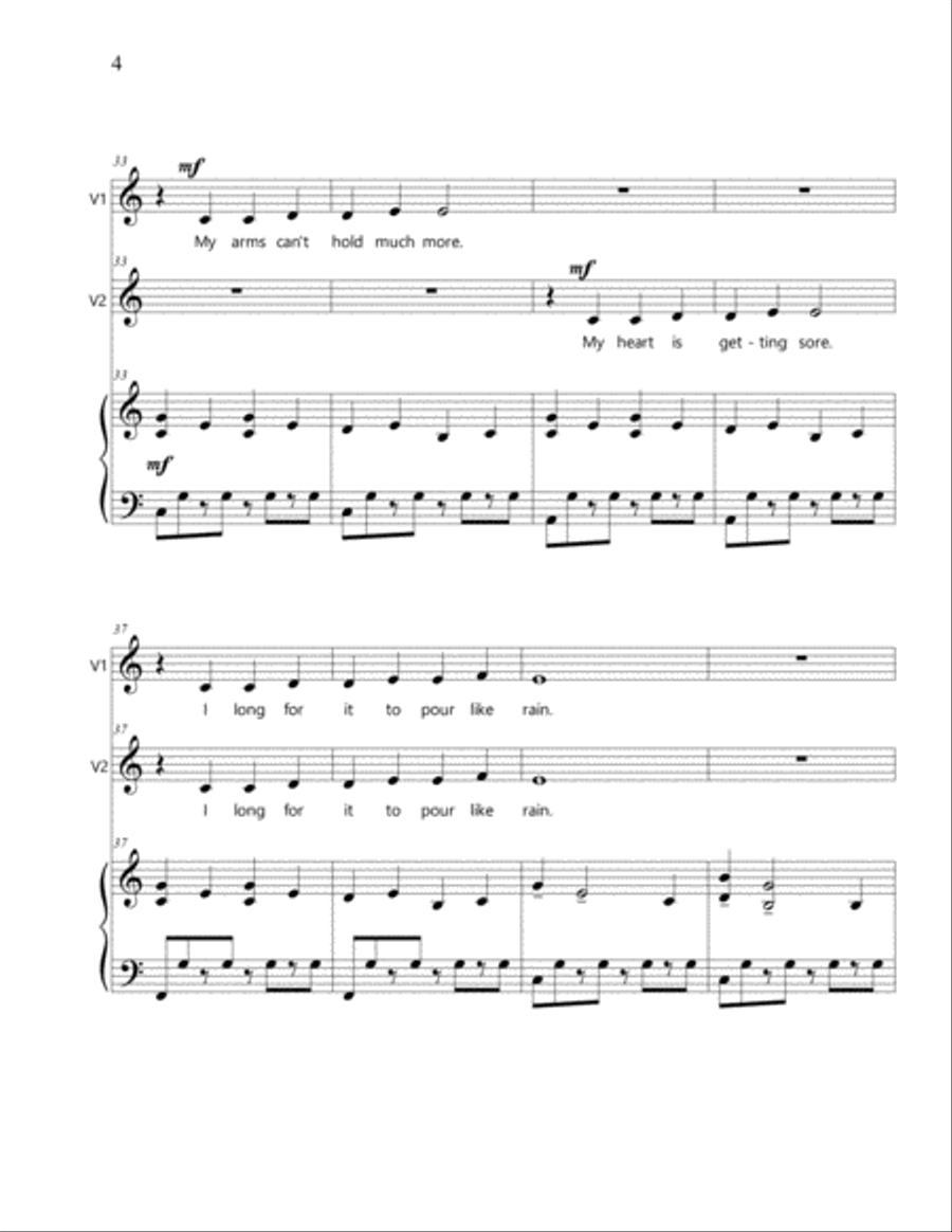 Healthy Vocal Development: Duet Performance Book Level 1 Easy Piano scores gallery preview page 5