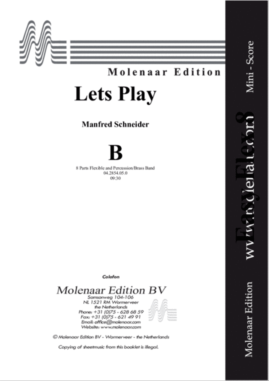 Let's Play Let's Play Brass Band scores gallery preview page 2