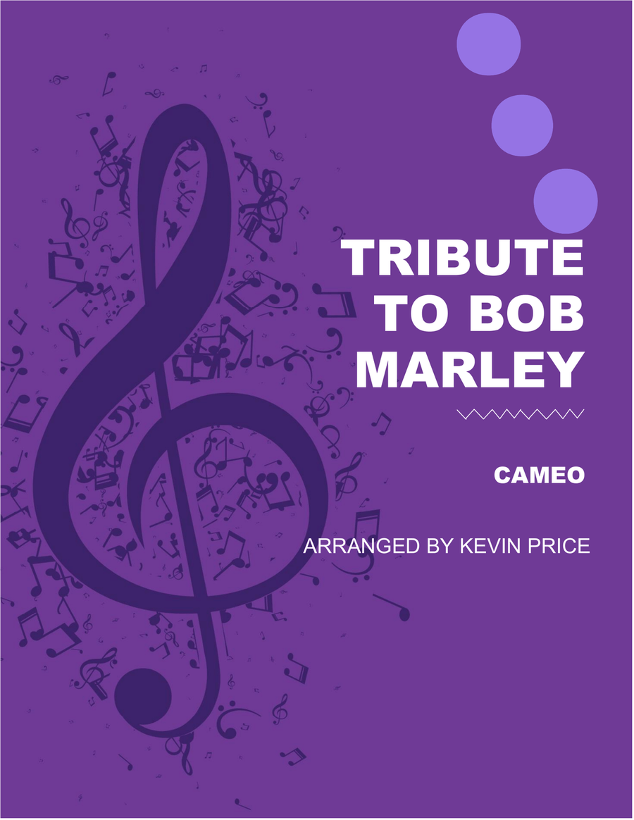 Tribute To Bob Marley Marching Band scores gallery preview page 1