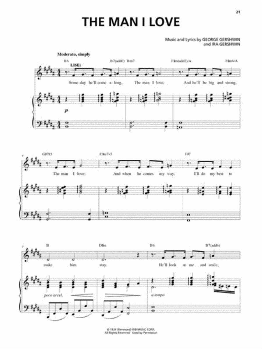 An American in Paris Voice scores gallery preview page 3