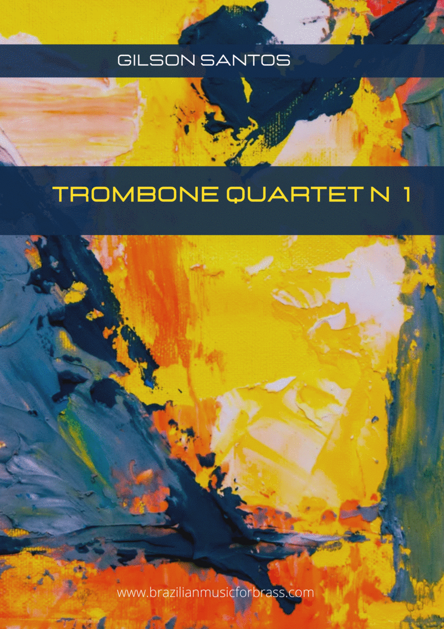 Trombone Quartet Nº 1 Trombone Quartet scores gallery preview page 1