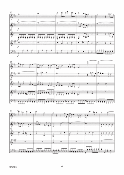 MOZART: ADAGIO IN Bb K. 411 for woodwind quintet