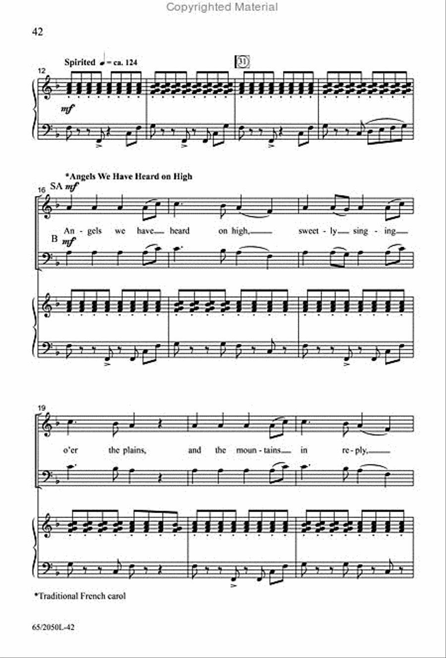 What Sweeter Music 3-Part scores gallery preview page 11