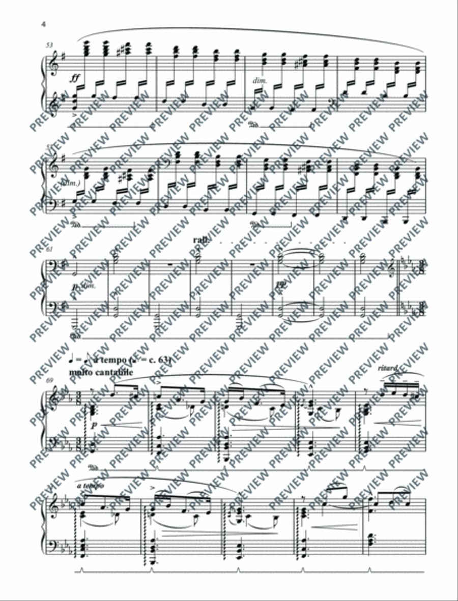 Papillon Piano Solo scores gallery preview page 7