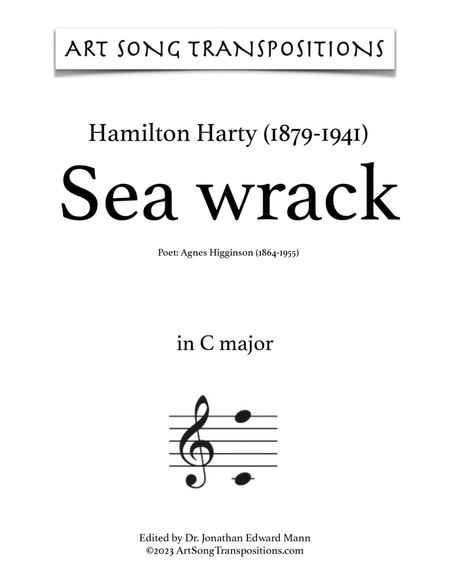 HARTY: Sea wrack (transposed to C major)