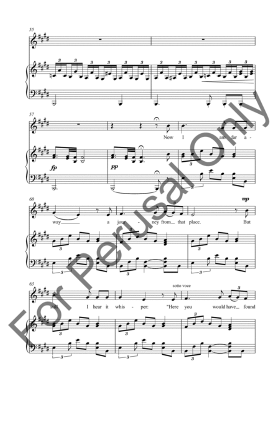 Der Lindenbaum Unison Choir scores gallery preview page 7
