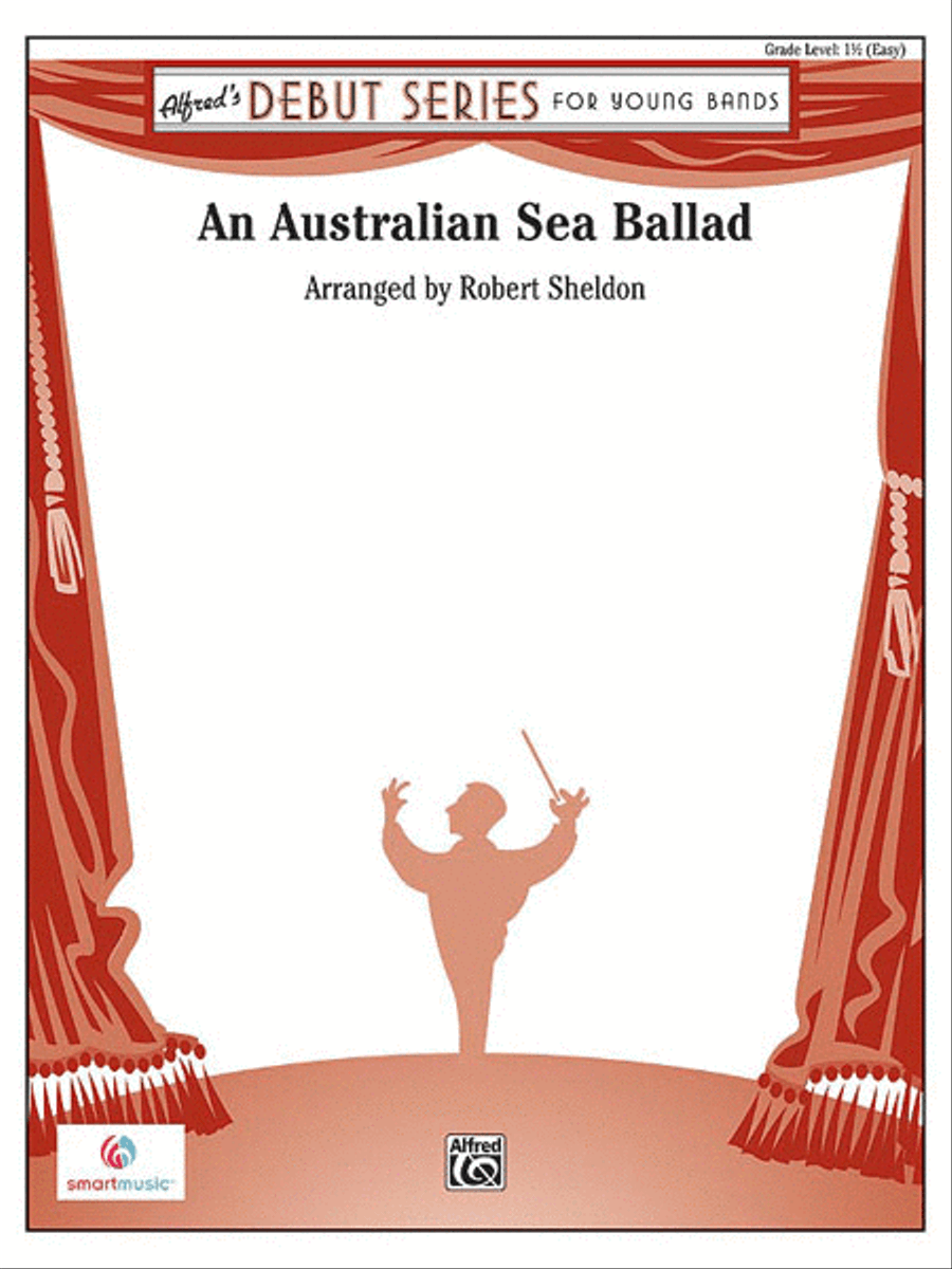 An Australian Sea Ballad An Australian Sea Ballad Concert Band scores gallery preview page 1