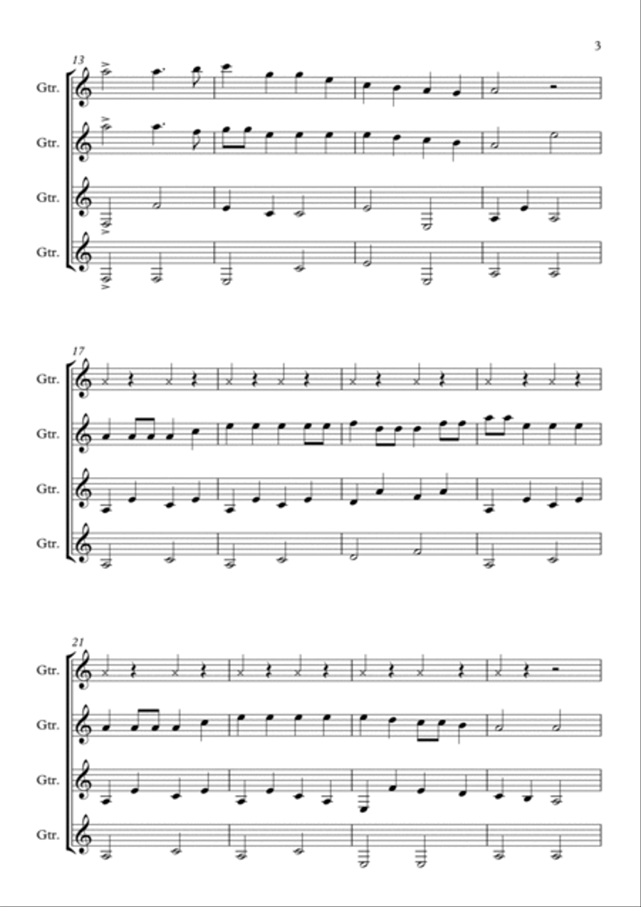 The Wellerman The Wellerman Chamber Music scores gallery preview page 3
